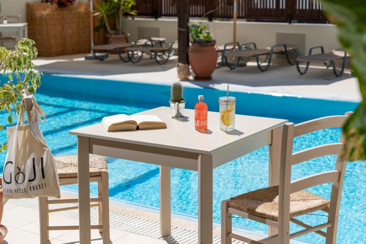 Goji Vegan Hotel Ialysos  Ngoại thất bức ảnh