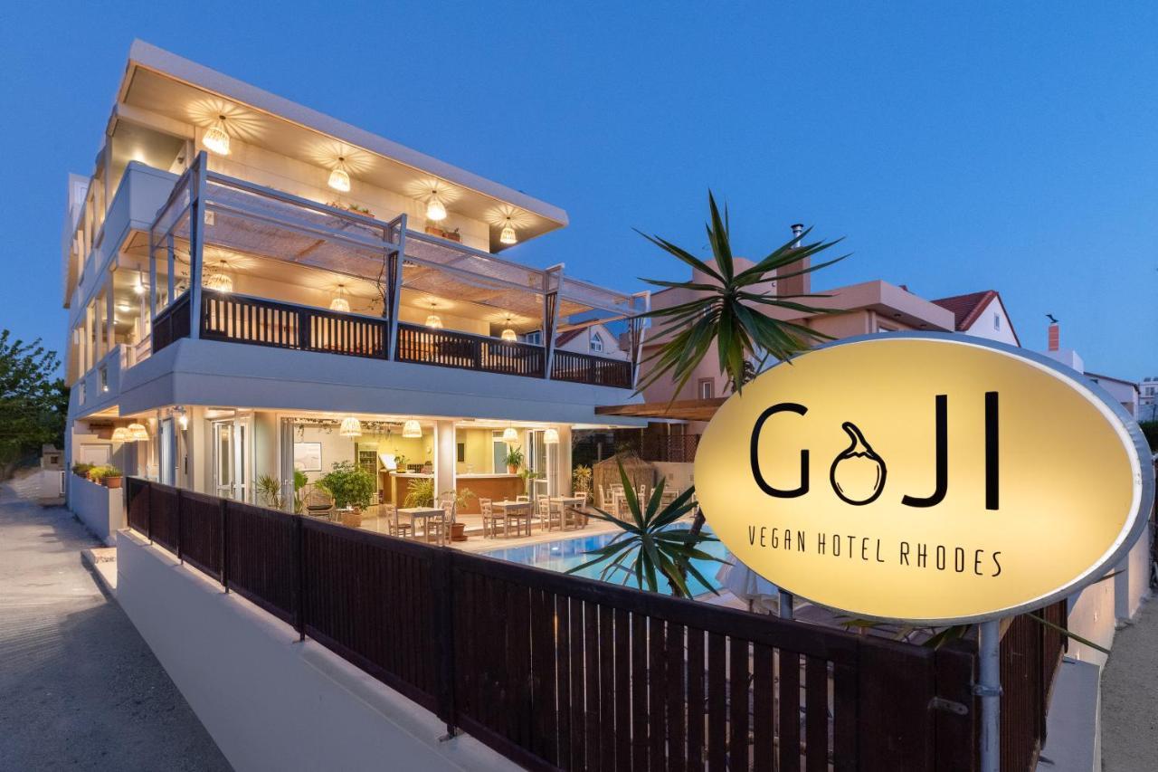 Goji Vegan Hotel Ialysos  Ngoại thất bức ảnh